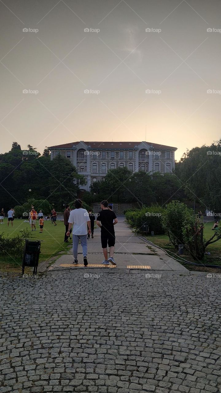 Time spent on campus