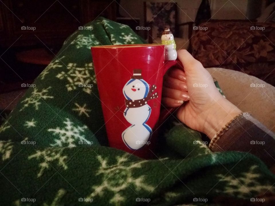 Coffee in My Favorite Snowman Mug