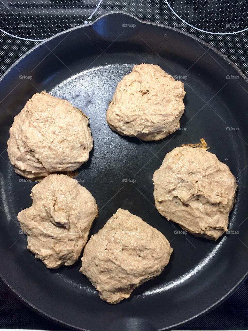 Sourdough Spelt English Muffins 