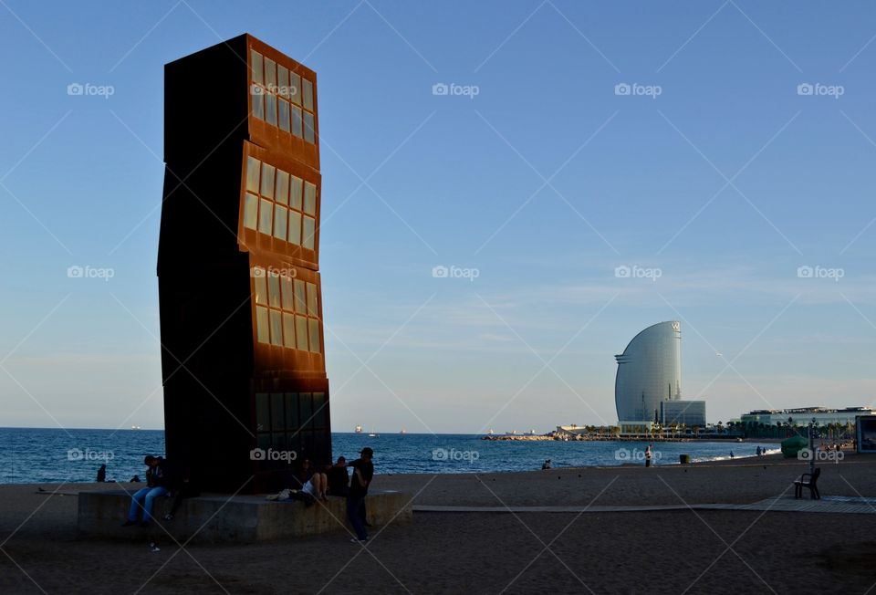 La Barceloneta Beach, Barcelona 