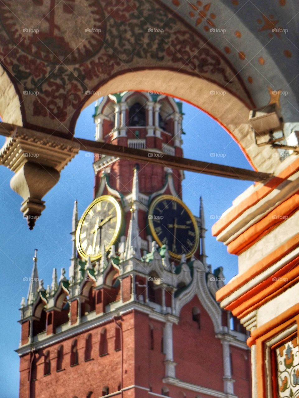 Kremlin Clock Tower - Moskova, Russia