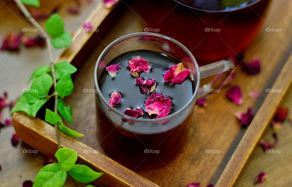 tea with rose flavor for every morning
