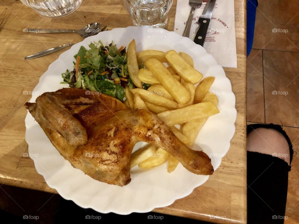 This grilled chicken I ate in the Holland during a trip in 2019. The taste is also quite ok.