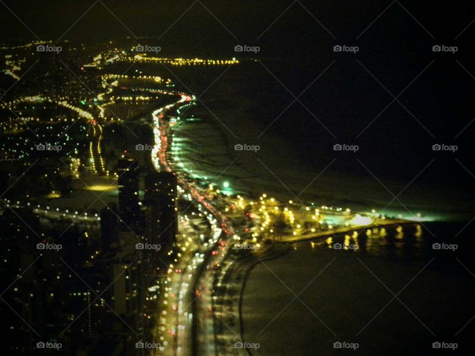 view from John Hancock in  Chicago