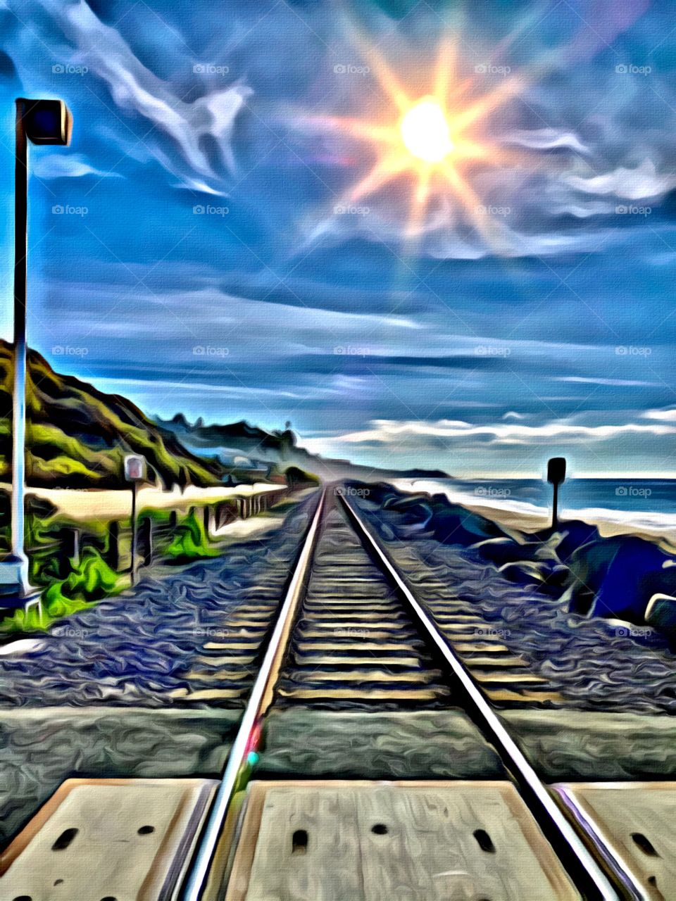 Foap Mission!  Photography As Art, Turning Your Photography Into Artwork! Trestles Beach Southern California Coastline!