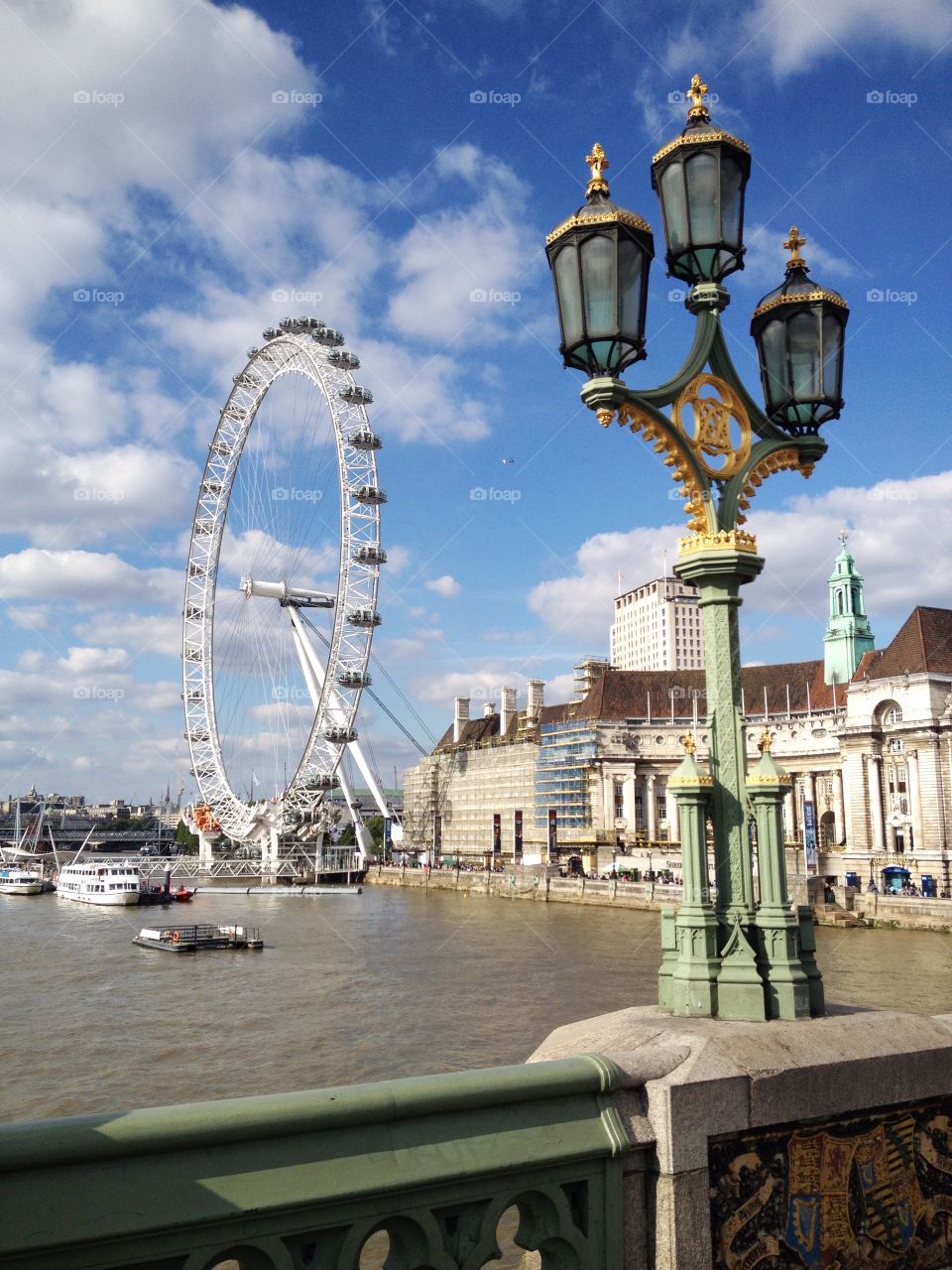 View from a bridge 