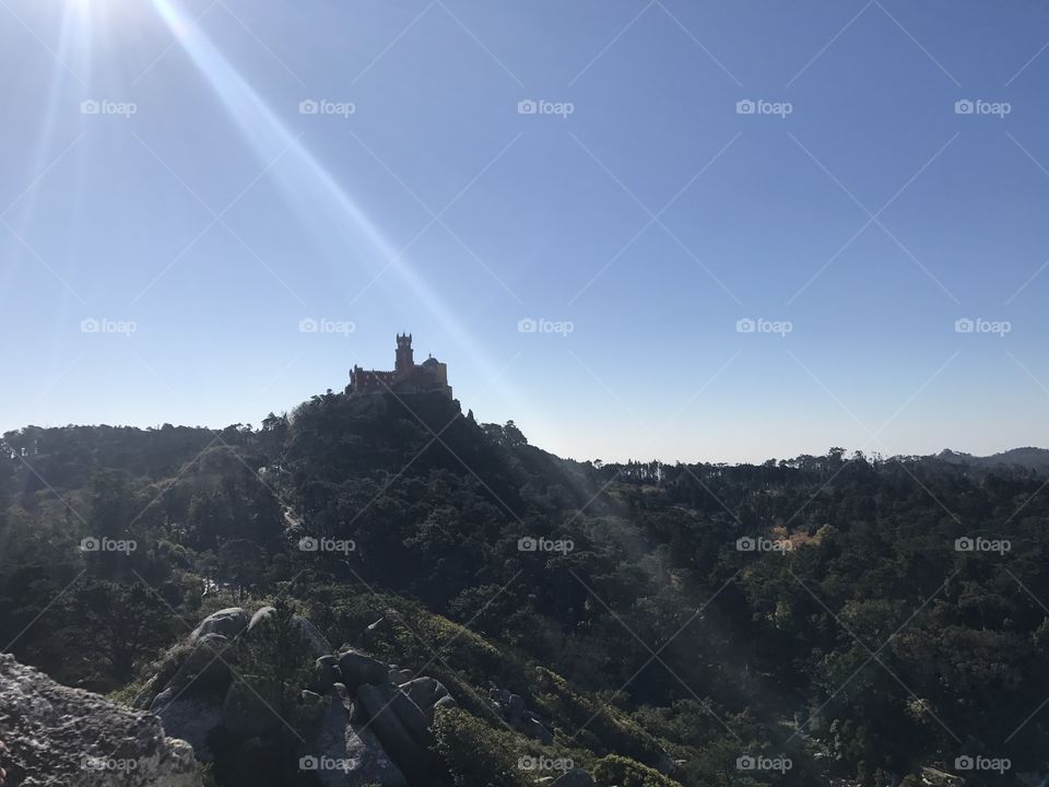Vista do Castelo dos Mouros