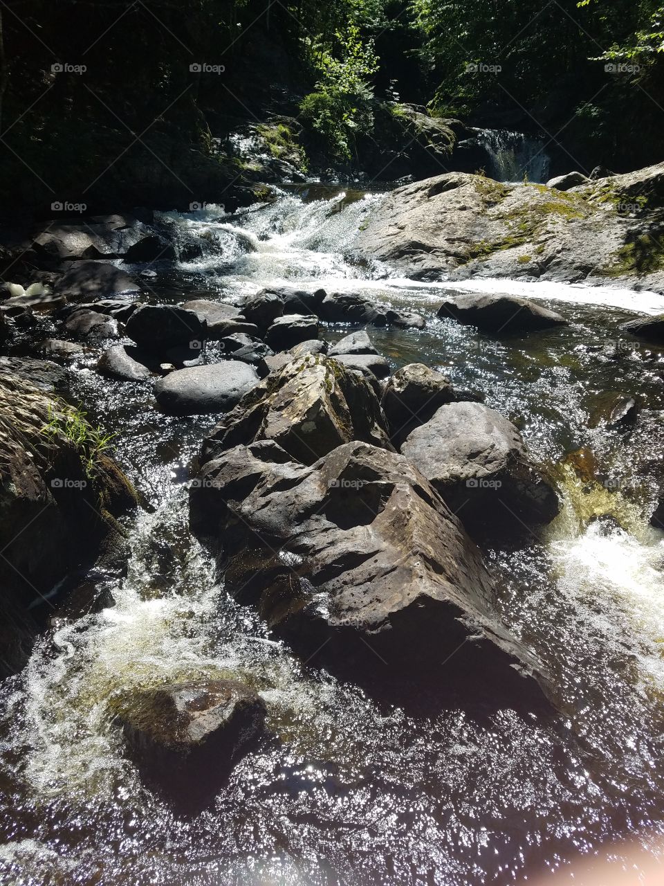 water falls in maine!