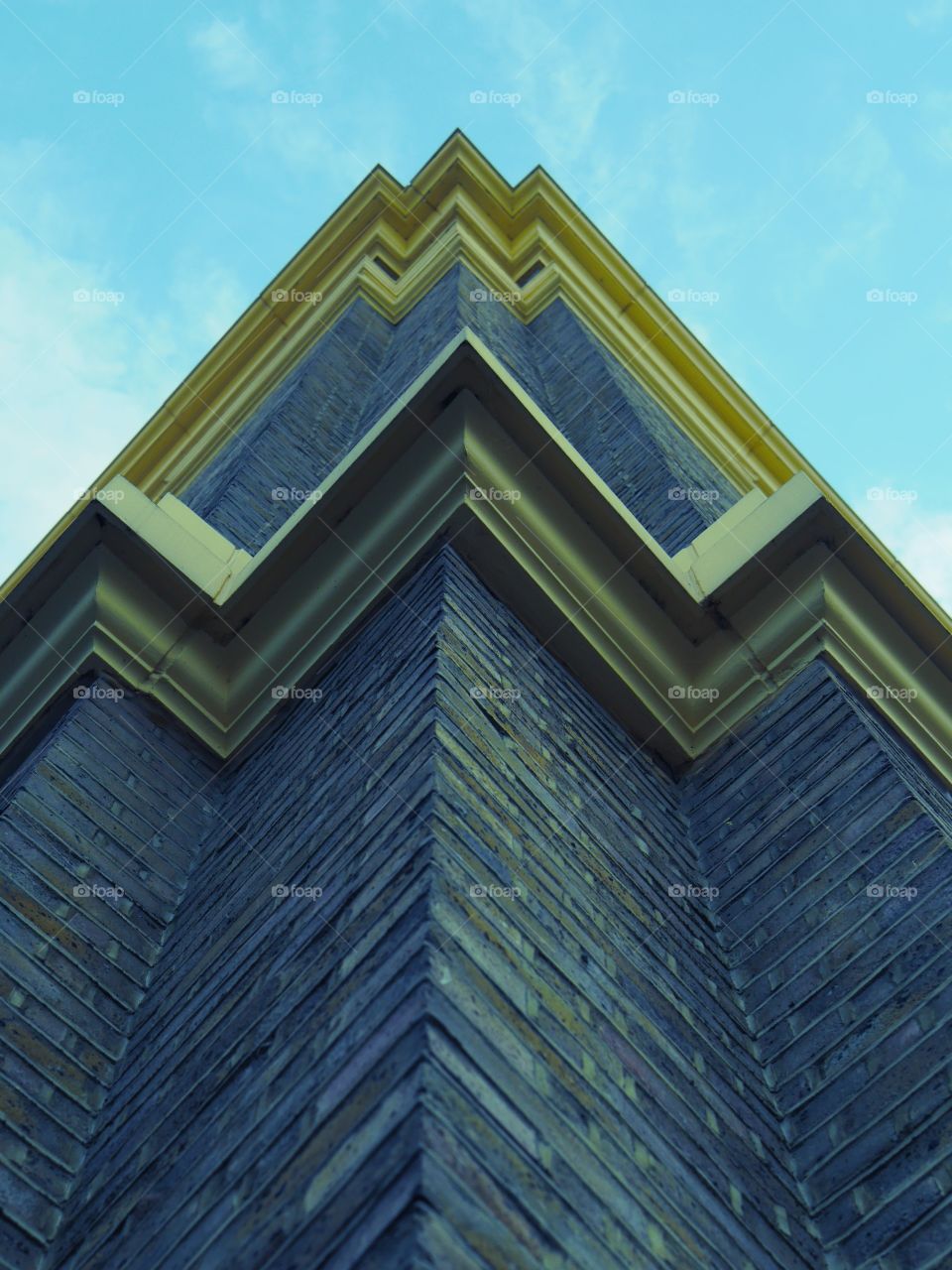 Low angle view of building against sky