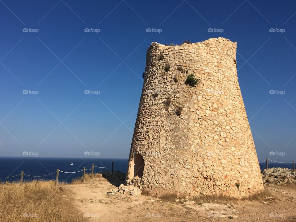 Minervino Tower, Salento, Puglia region, Italy