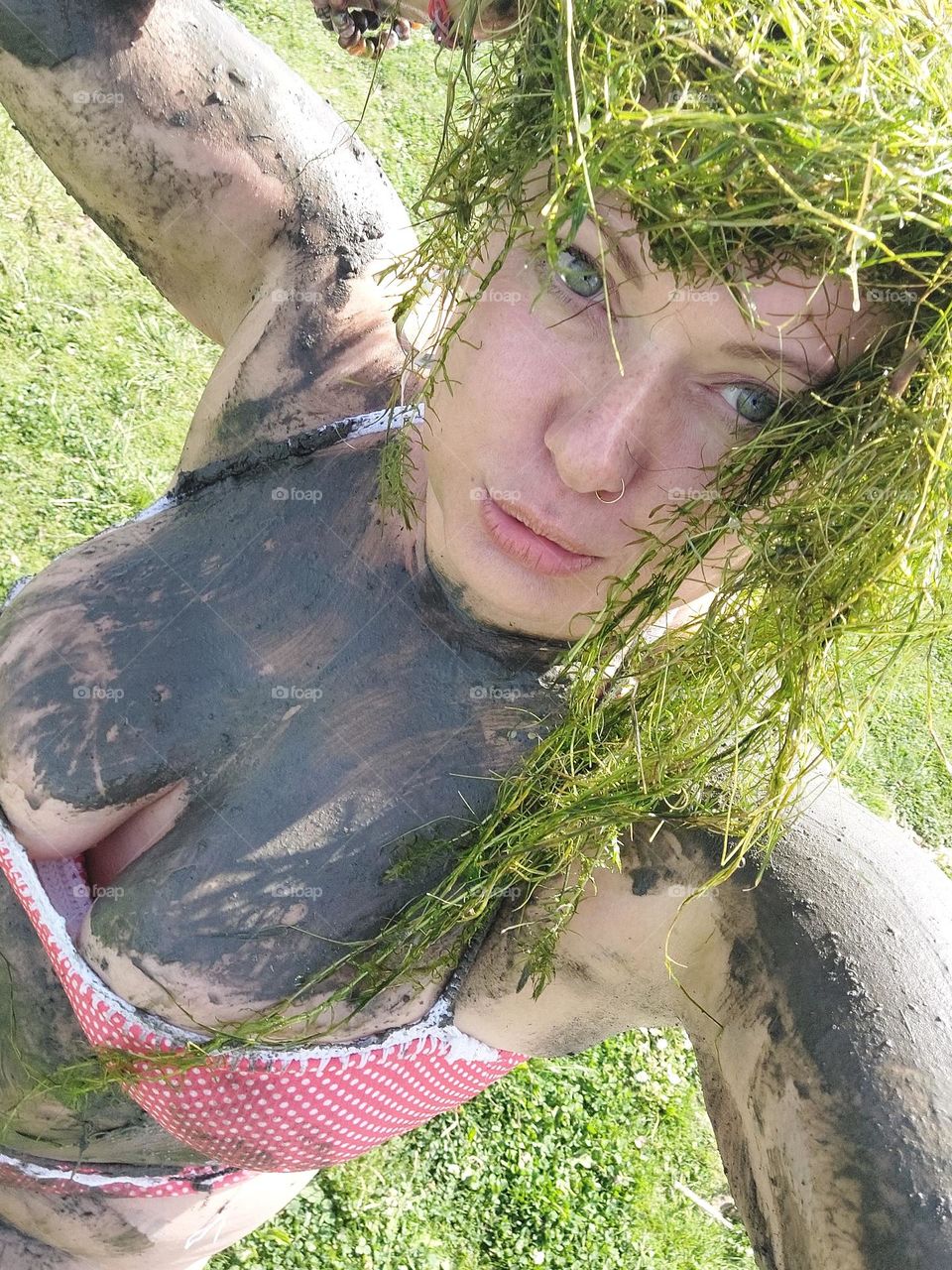 bikini mud girl