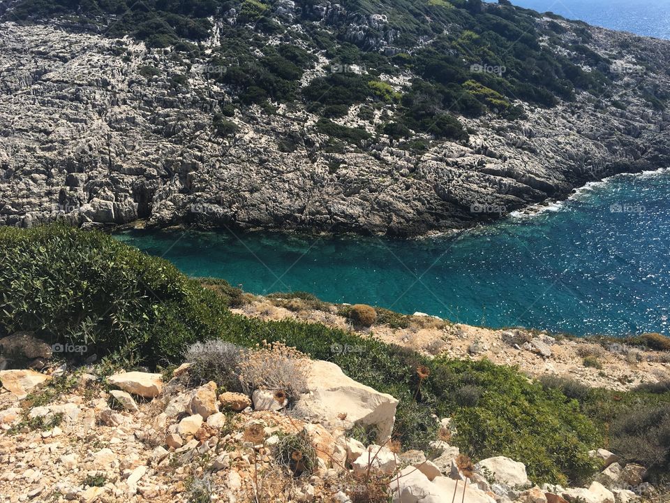 Scenic view of beach
