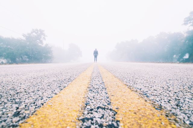 Crazy morning fog. 