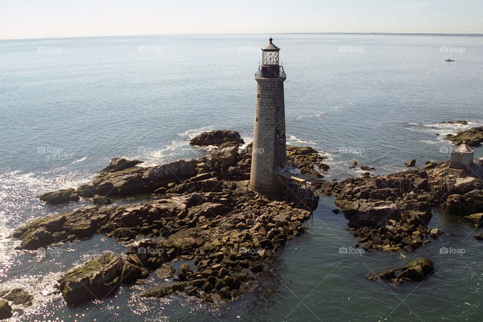 Graves Lighthouse aerial