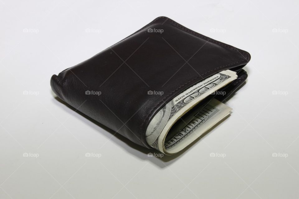 Wallet full of cash