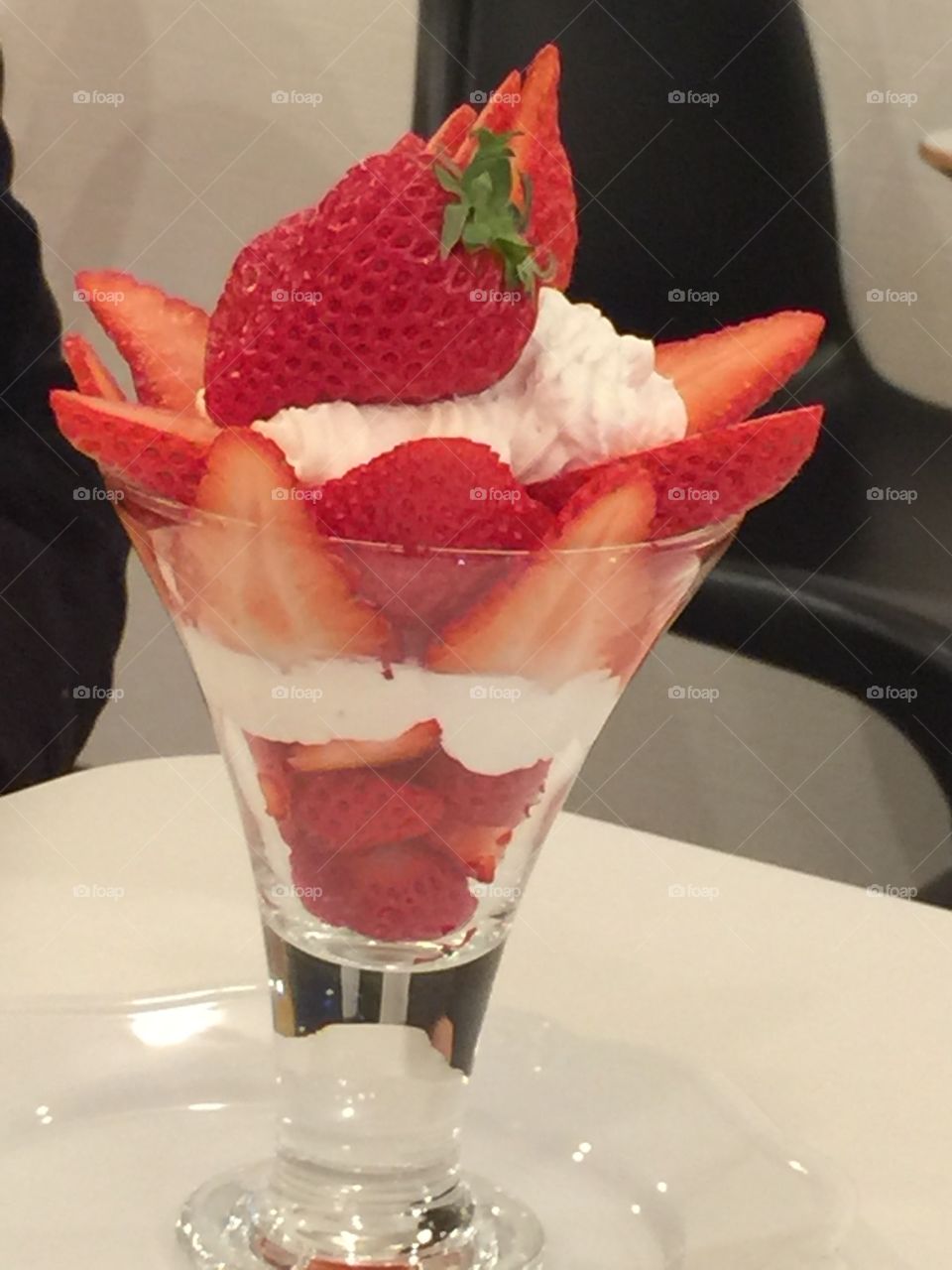 strawberry parfait