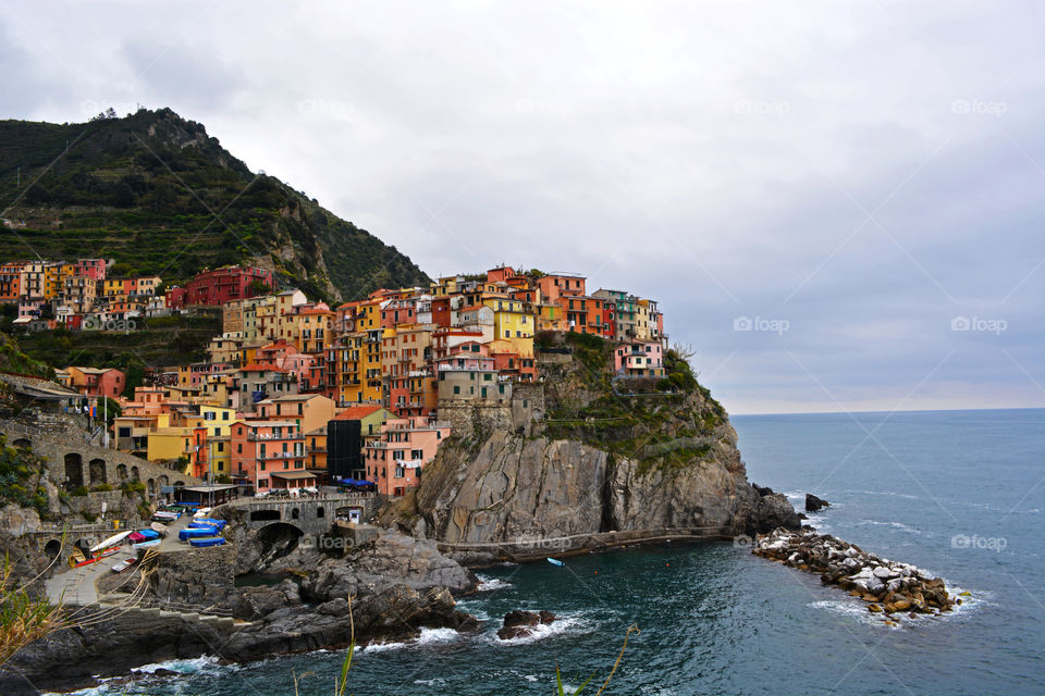 Cinqueterre village