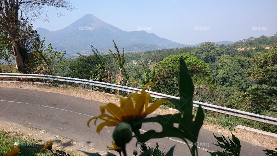 lanscape mount penanggungan