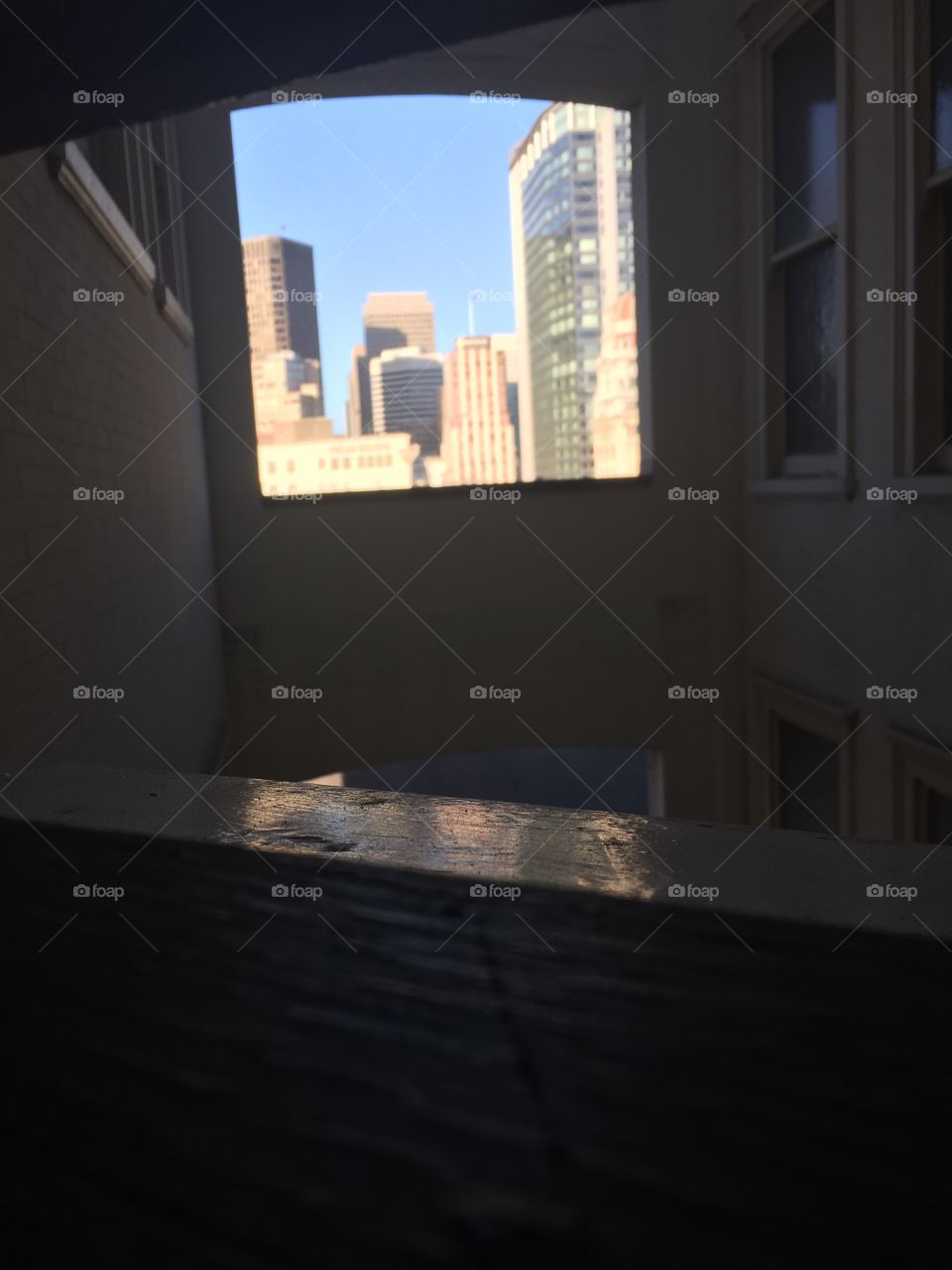 View from the Flood Building on Market