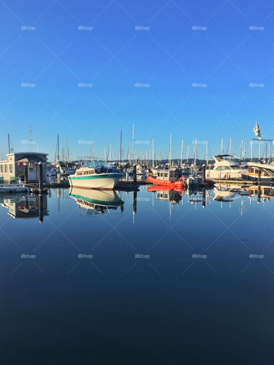 Marina Sunrise Reflections 