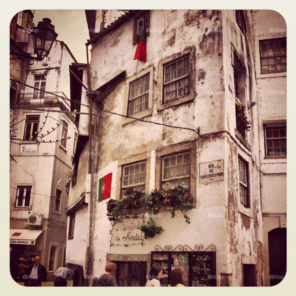 A Lisbon side street