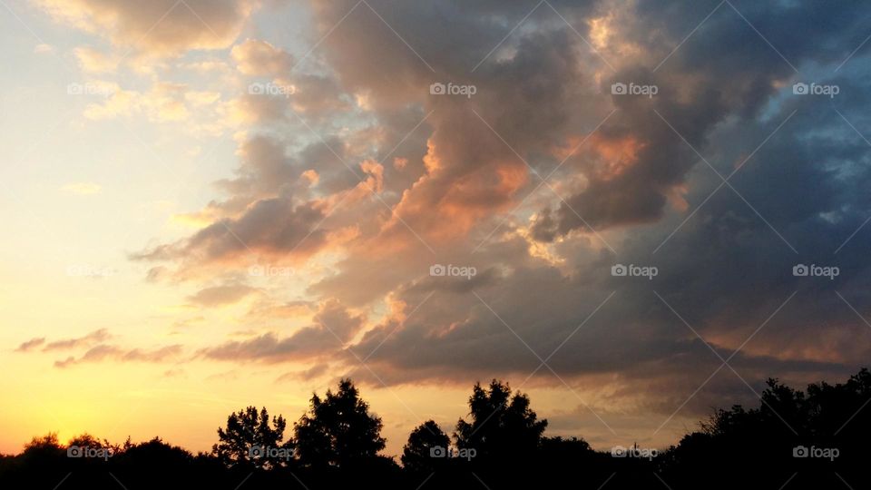 Clouds at Sunset