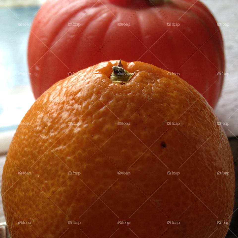 Orange and pumpkin 