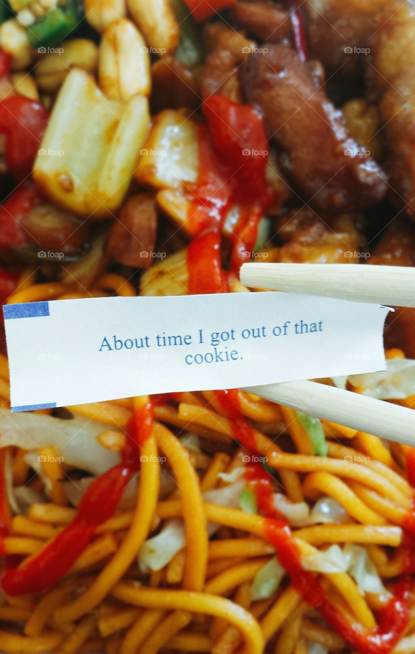 fortune cookie