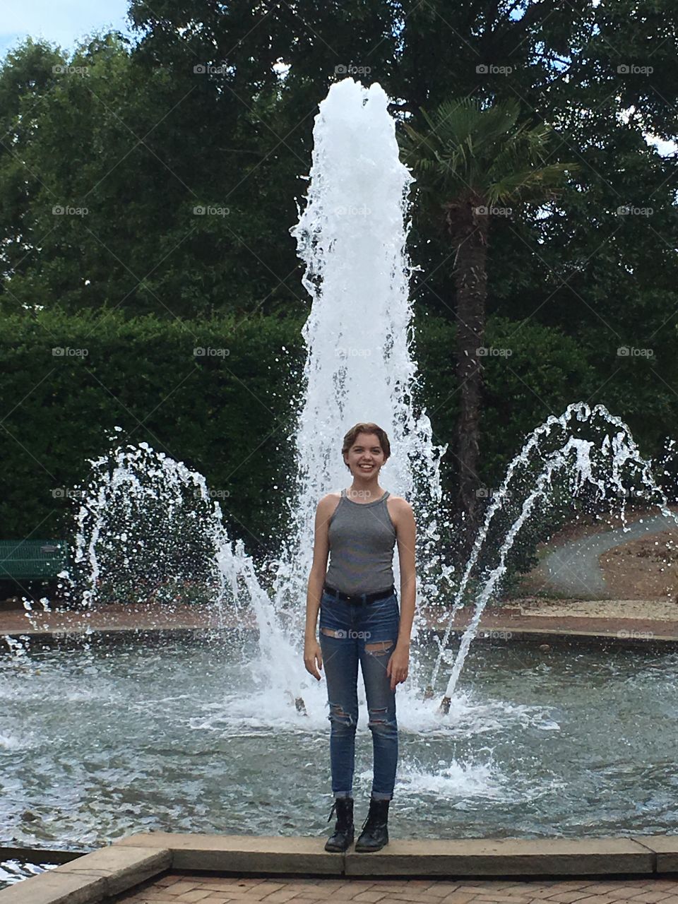Girl in a Fountain 