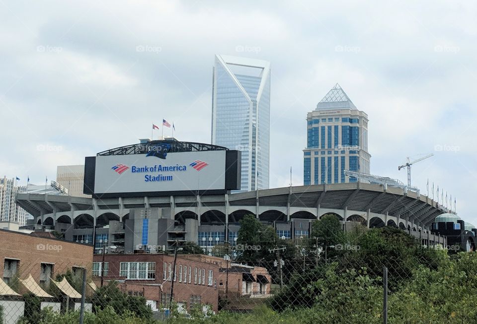 Charlotte Panthers football stadium