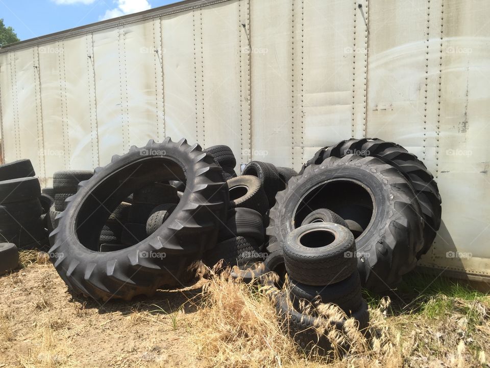 Tire graveyard