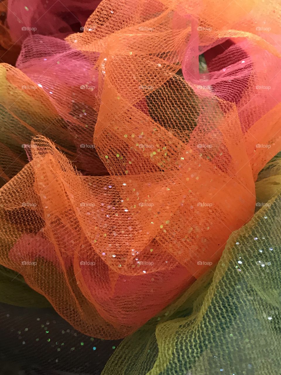 Sparkly rainbow tutu 