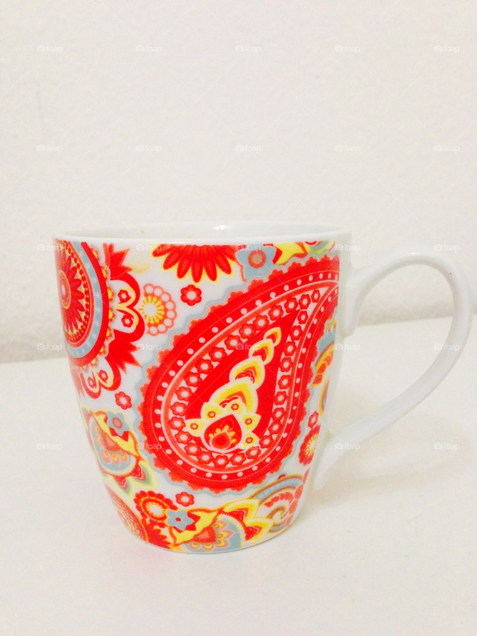 My favorite mug 
Coffee lovers 
Red designed 