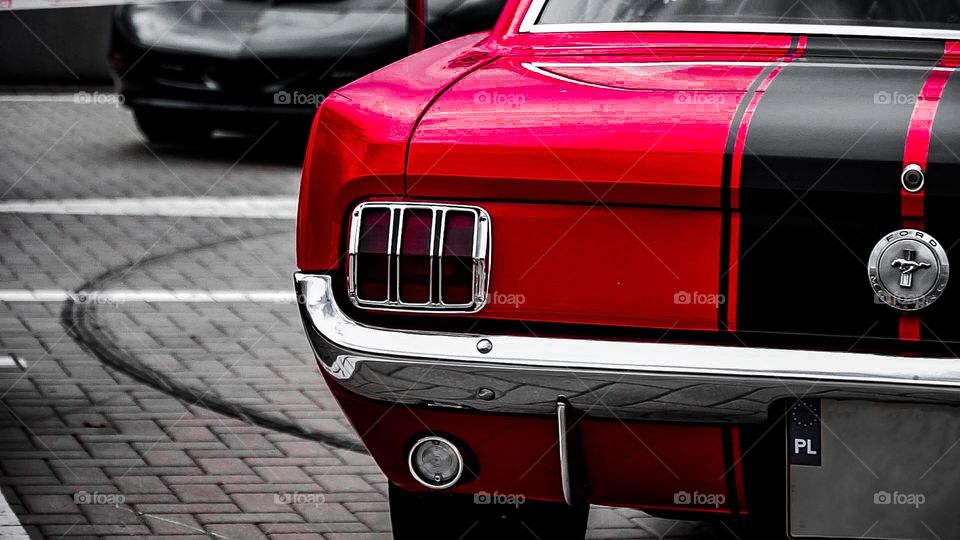 Oldtimer Classic Ford Mustang Verva Street Racing 2018 Poland
