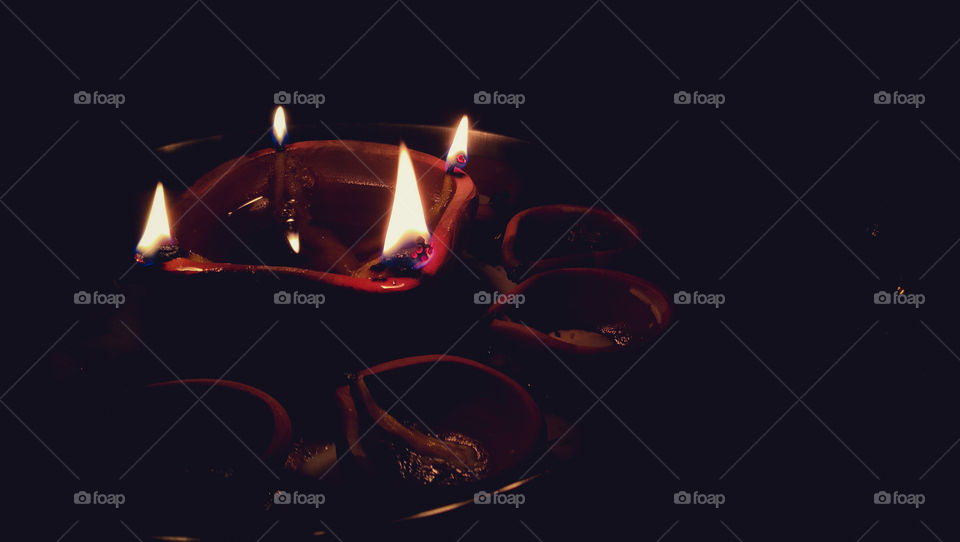 diwali diyas