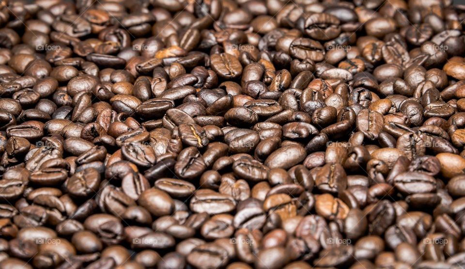 Coffee roasted beans
