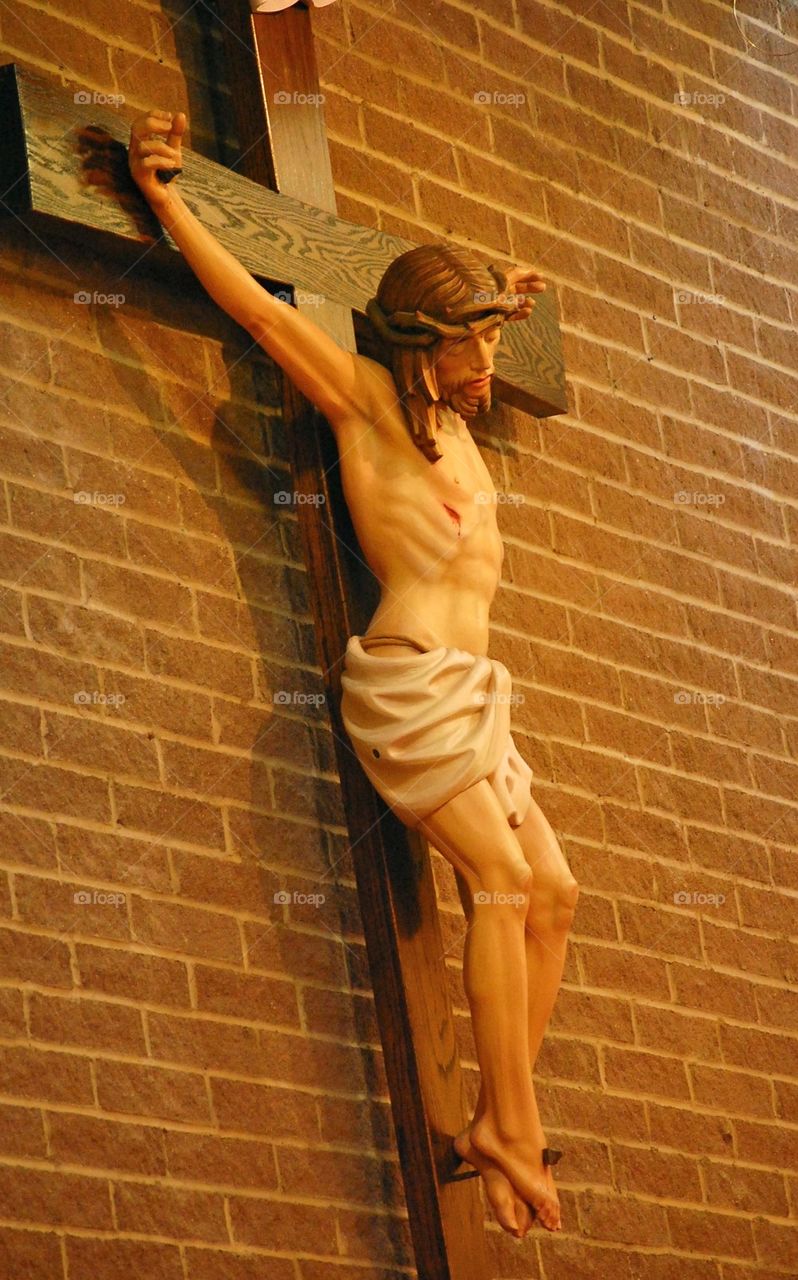 Jesus on the cross 