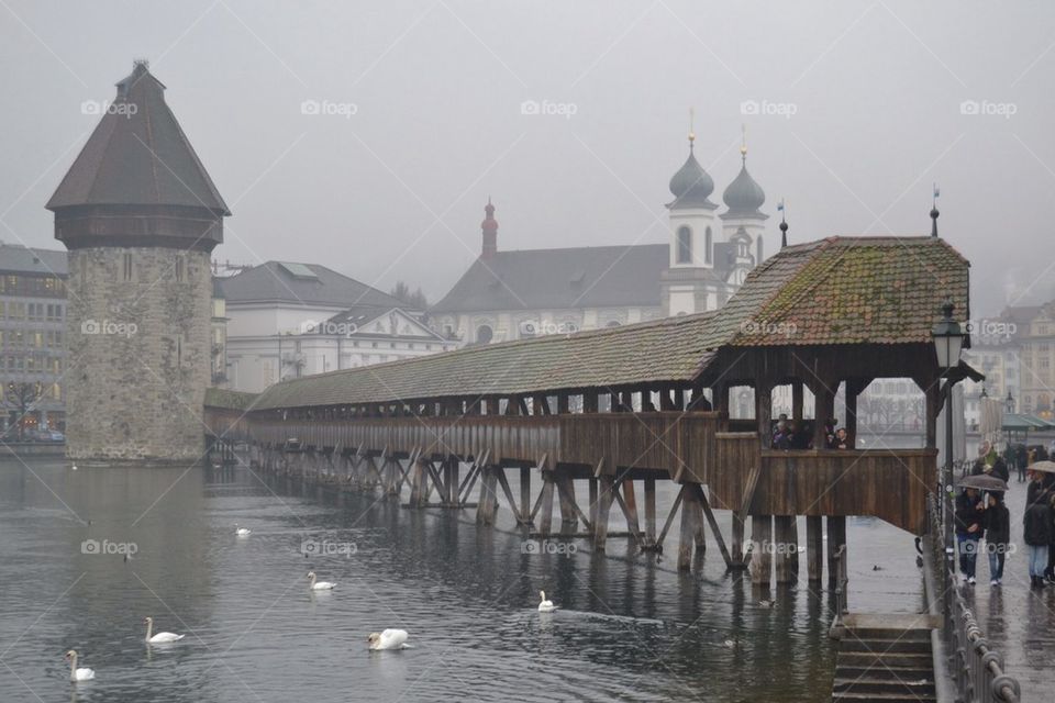 wood river rain bridge by anetteaventyr