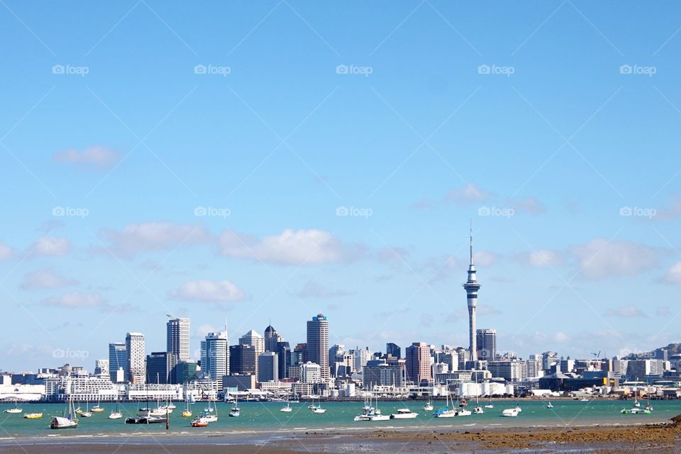 View of a auckland, new zealand