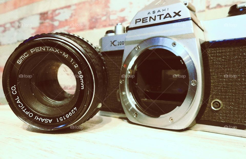 Pentax k1000 Analógica