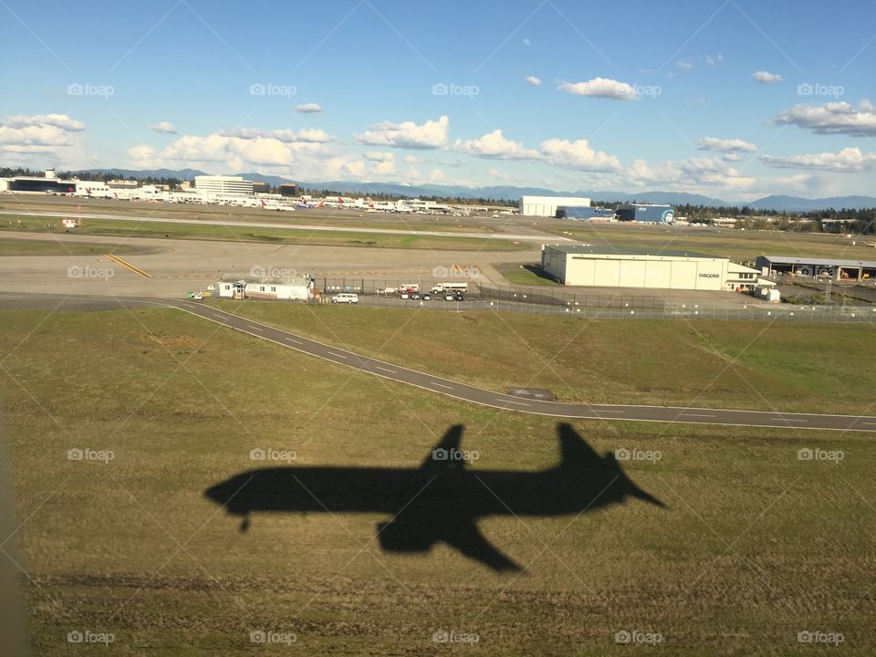 Shadow of Airplane