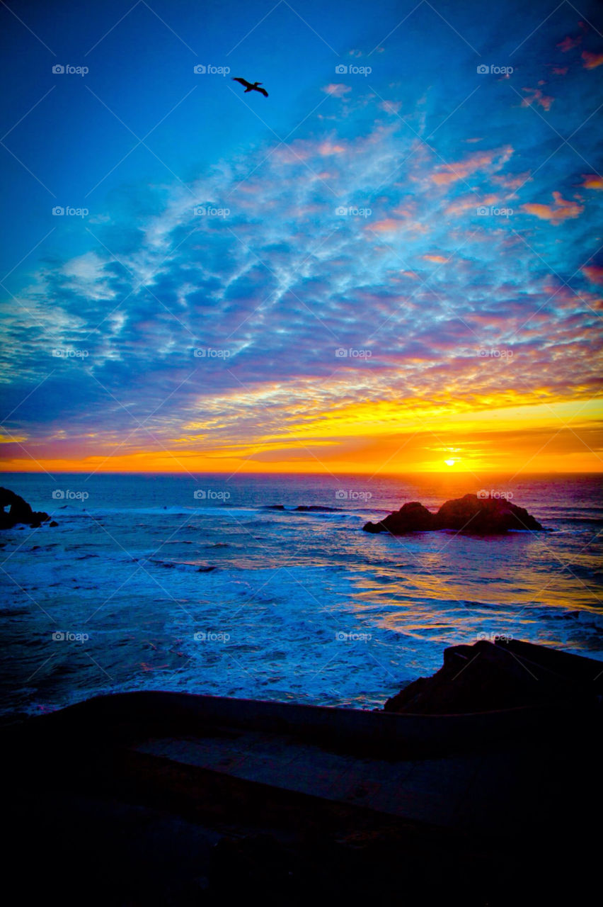 beach ocean sky colors by Sheldonsteere