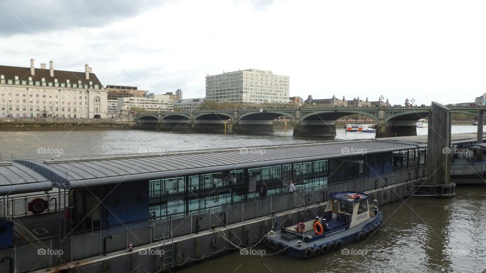 A scenic view over London 