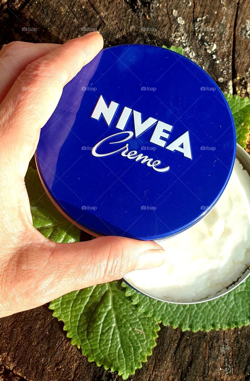 Nivea cream, beauty product and skin care.