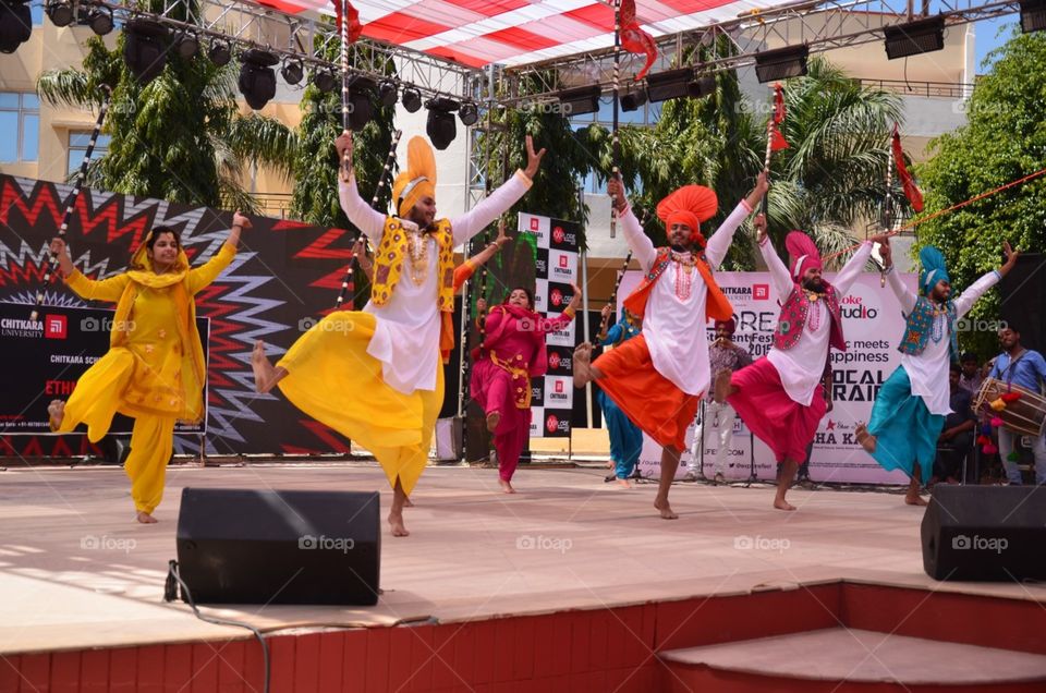 Punjabi dancing