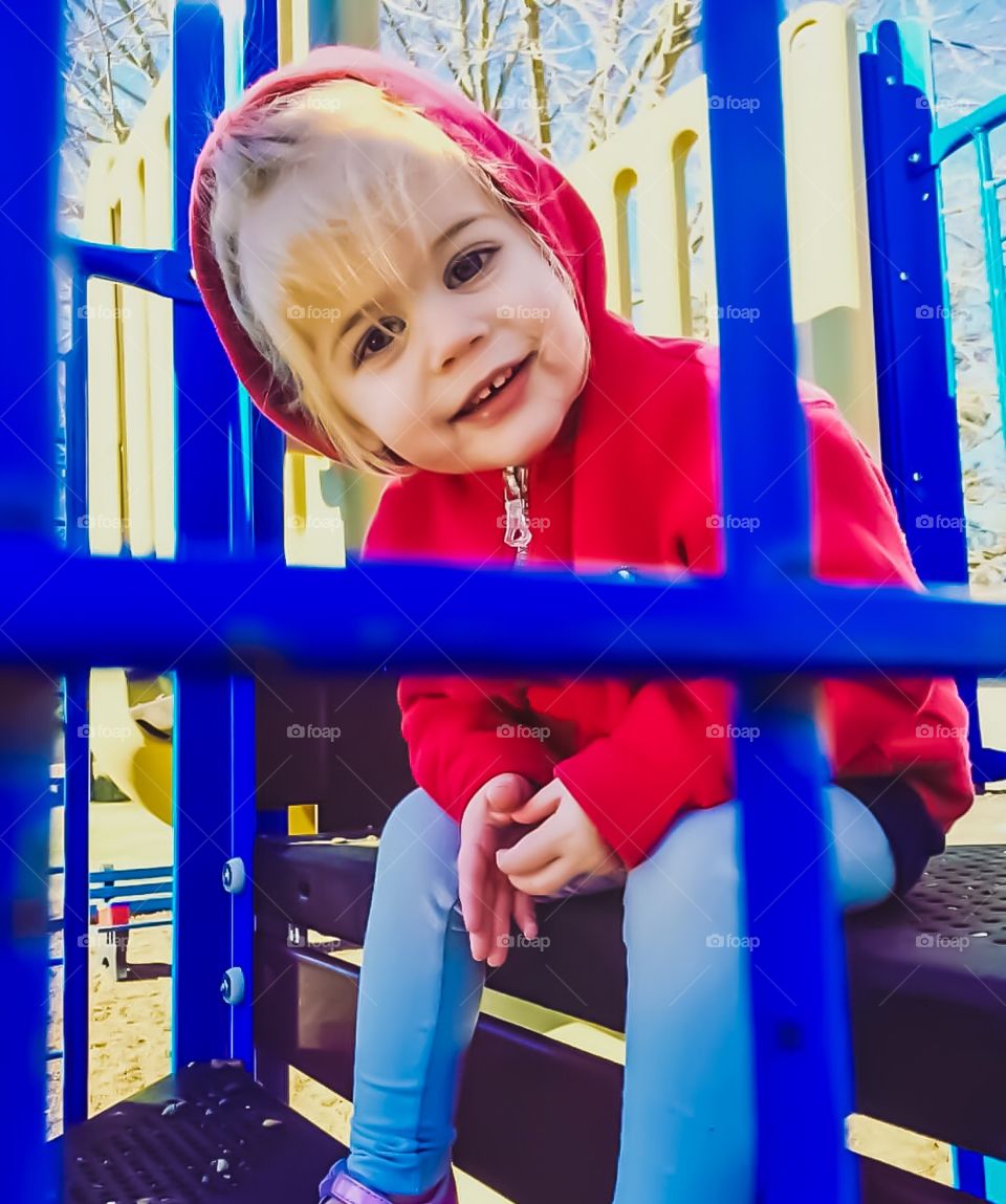 My little girl at the park. 