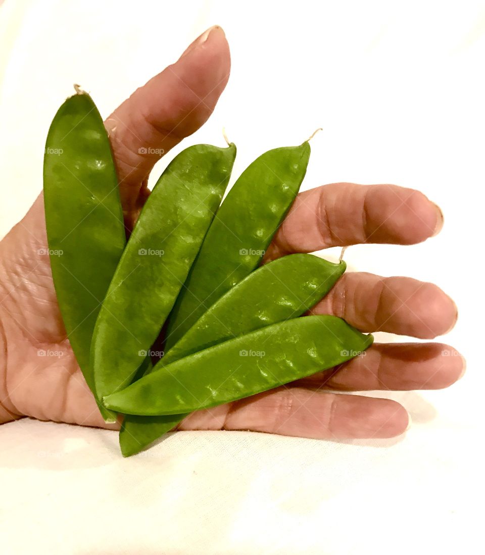 Handful of Pea Pods