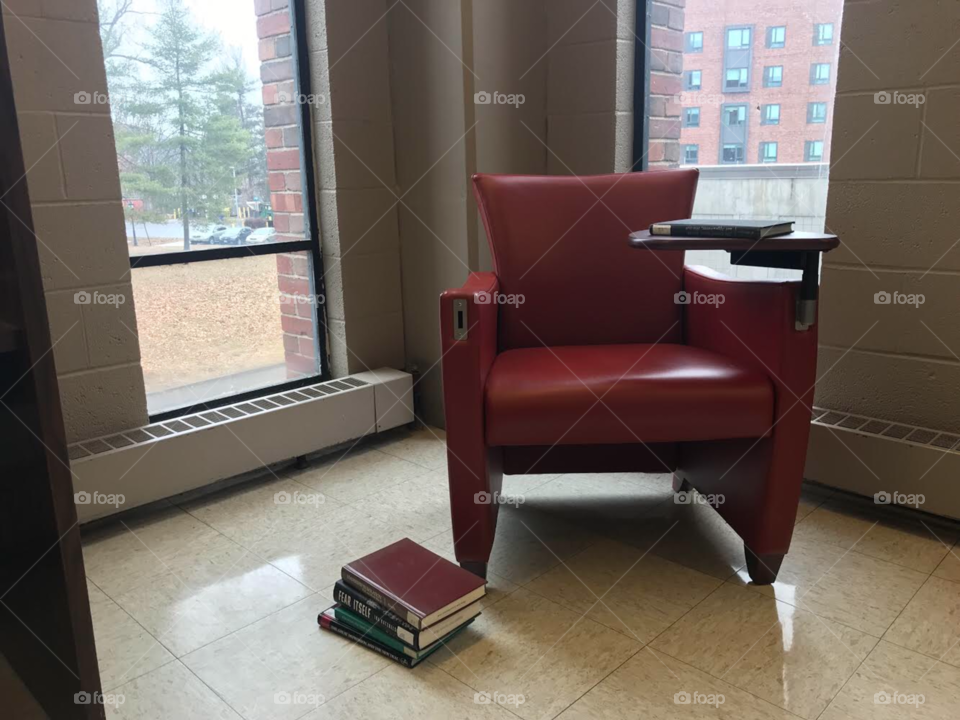 Simple library chair. 
