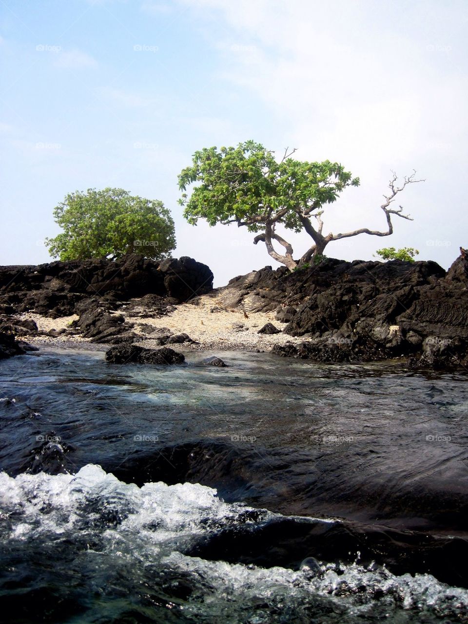 Scenic view of big island