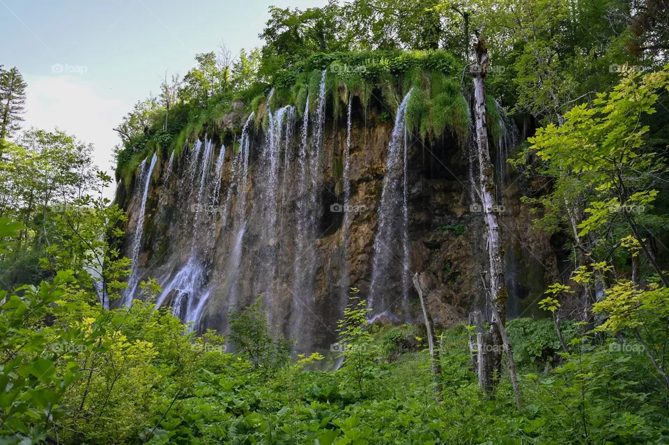 Waterfalls on the other side of the world